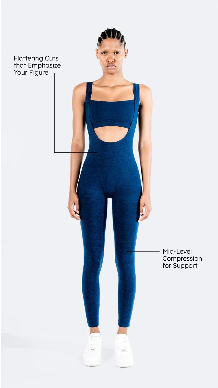 Sunset Long Jumpsuit for Pilates
