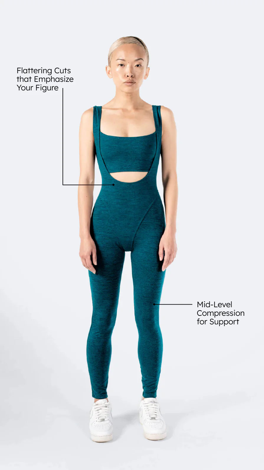 Sunset Long Jumpsuit for Pilates