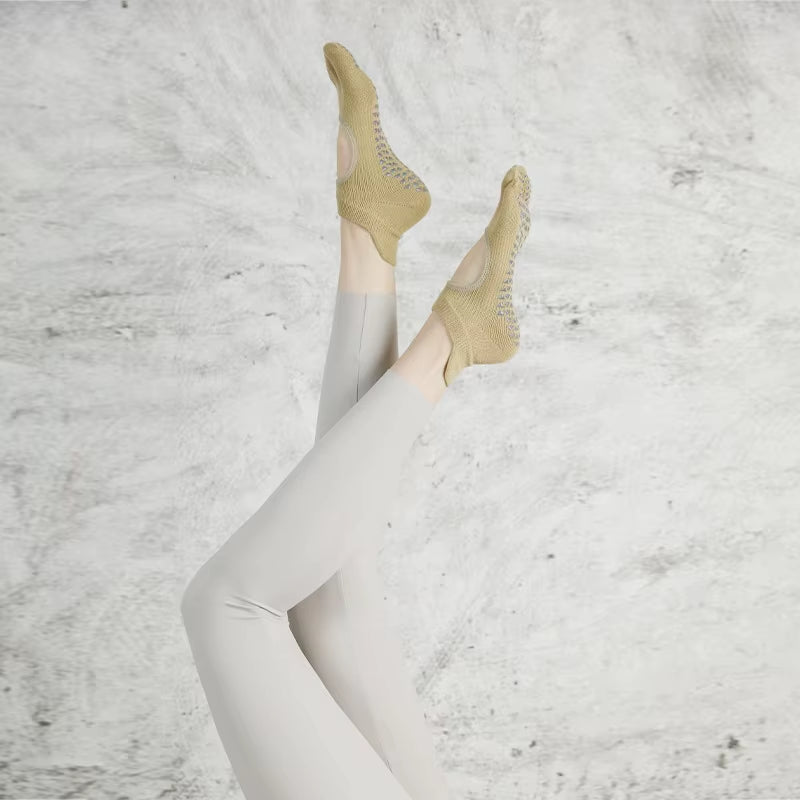 Five Toed Yoga Socks Pure Cotton Dot Silicone Non-Slip Women High Quality Pilates Socks