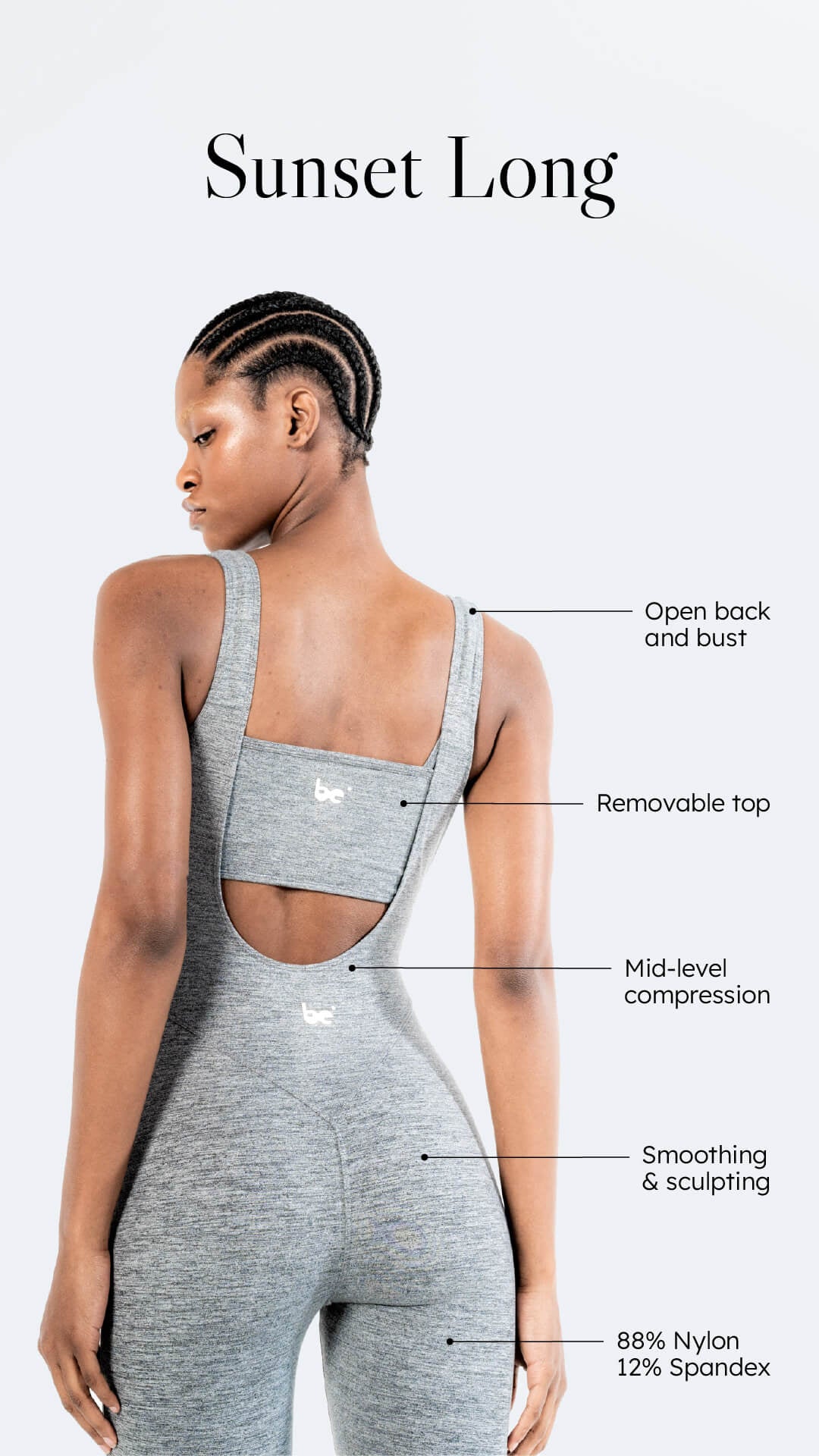 Sunset Long Jumpsuit for Pilates