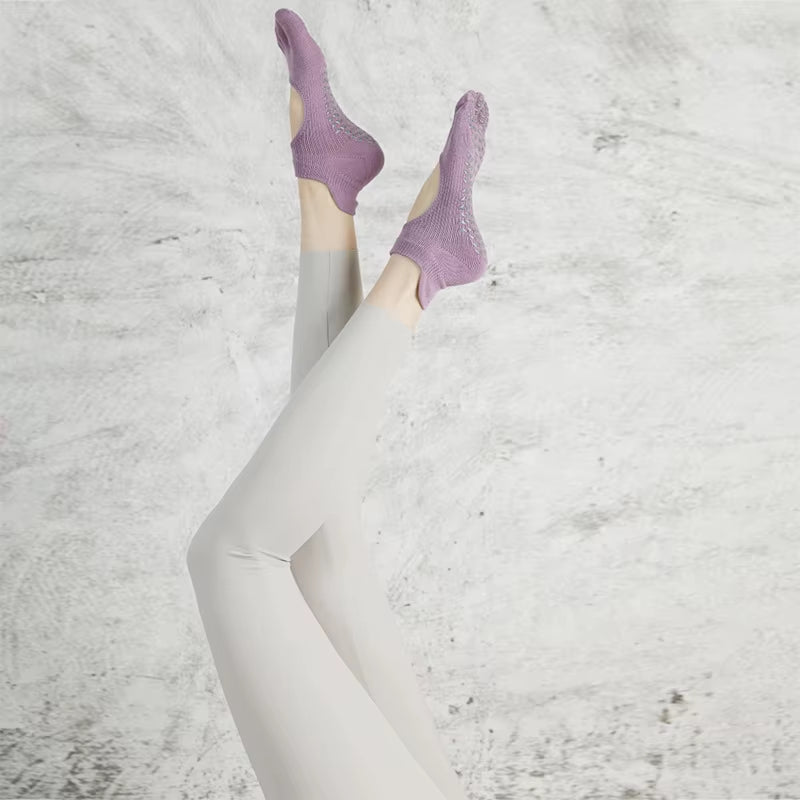 Five Toed Yoga Socks Pure Cotton Dot Silicone Non-Slip Women High Quality Pilates Socks