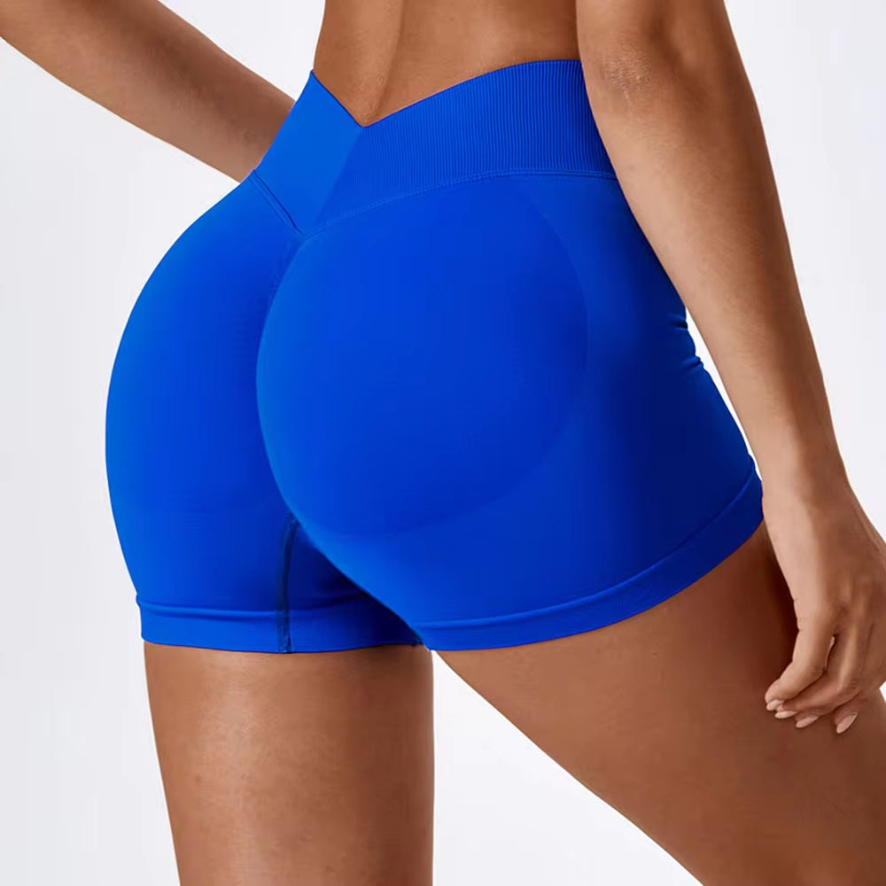 Yoga Shorts Women Gym Outfit Scrunch Butt Fitness Workout High Waist Leggings Gym Clothes for Women Cycling Shorts Sports Shorts
