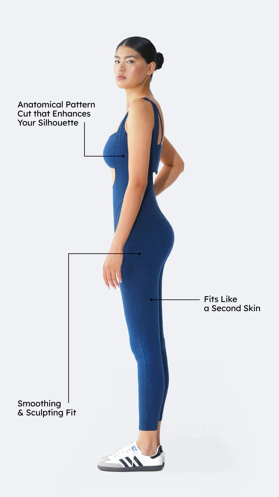 Sunset Long Jumpsuit for Pilates